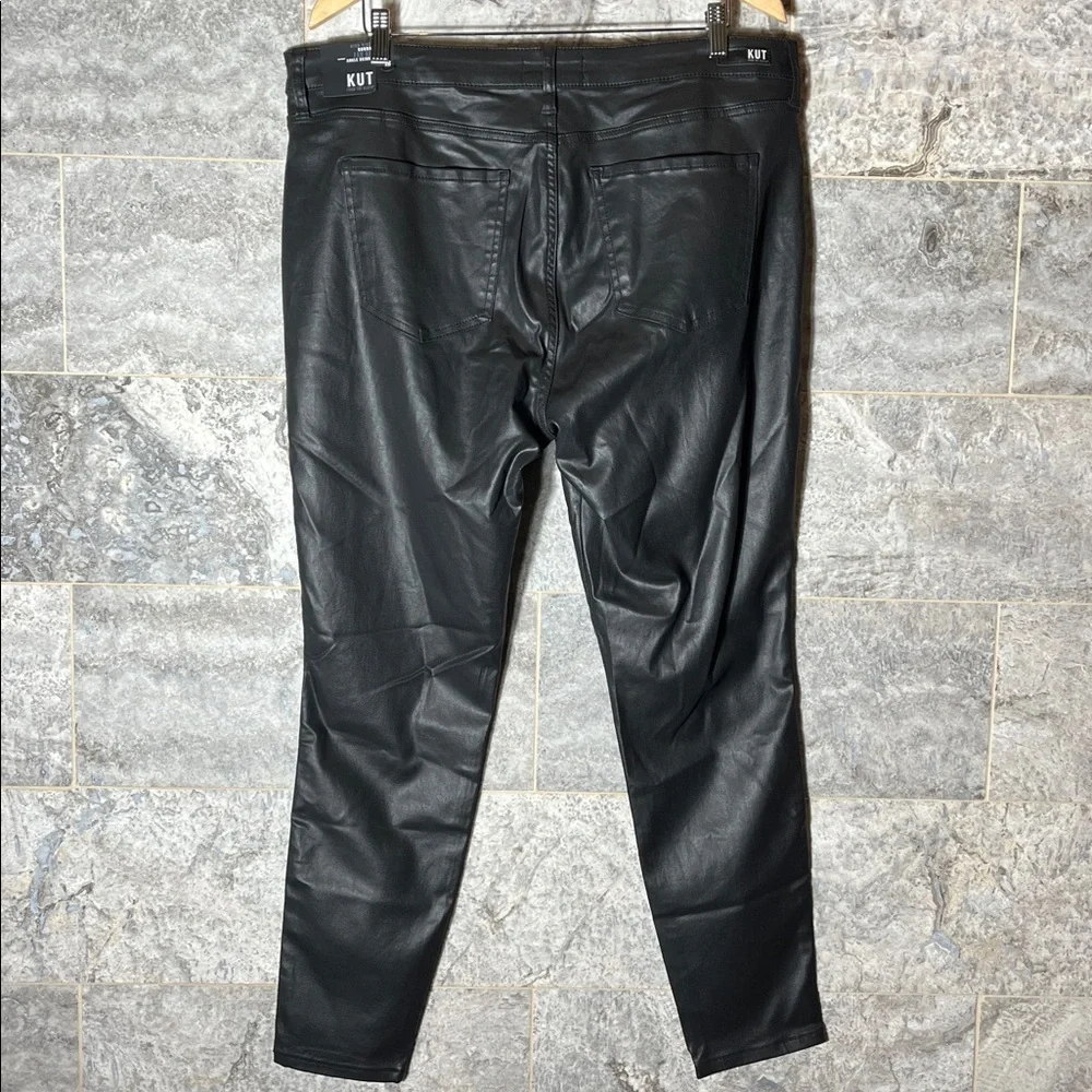 🆕NWT KUT from the Kloth “Donna Fab Ab Skinny Ankle” Jeans – US 18 – Black - Picture 5 of 8